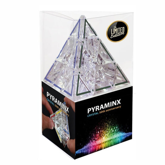 Joc logic Piramida Meffert’s Crystal Pyraminx, Recent Toys - Publisol.ro
