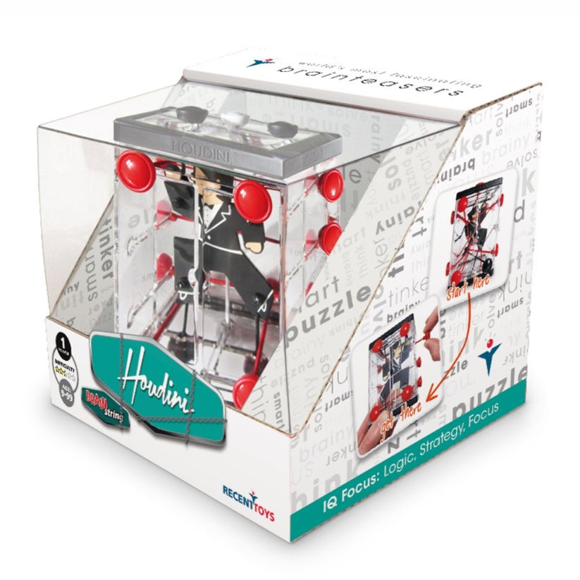 Joc logic Recent Toys - Brainteaser Eliberează - l pe Houdini, Recent Toys - Publisol.ro