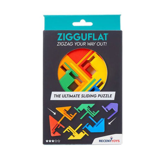 Joc logic Recent Toys - Zigguflat Puzzle, Recent Toys - Publisol.ro