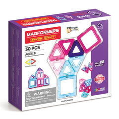 Joc magnetic de constructie Magformers Inspire Set - Inspiratii, 30 piese - Publisol.ro