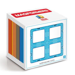Joc magnetic de constructie Magformers Super Square Set - 12 piese in forma de patrat - Publisol.ro