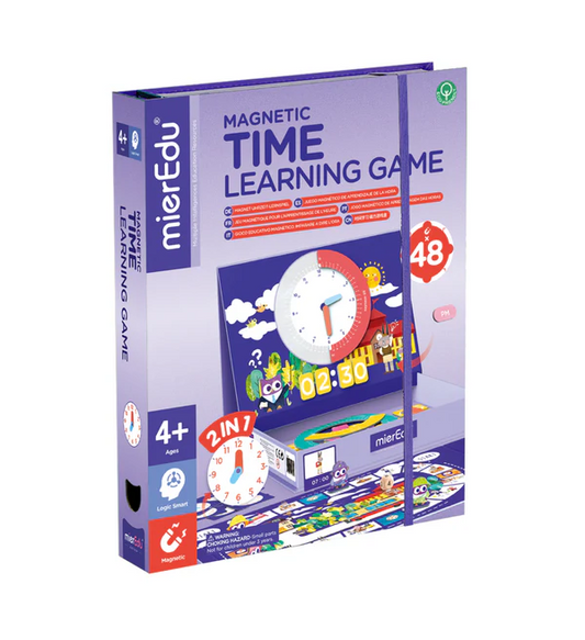 Joc magnetic educativ - Invatam Ceasul - mierEdu