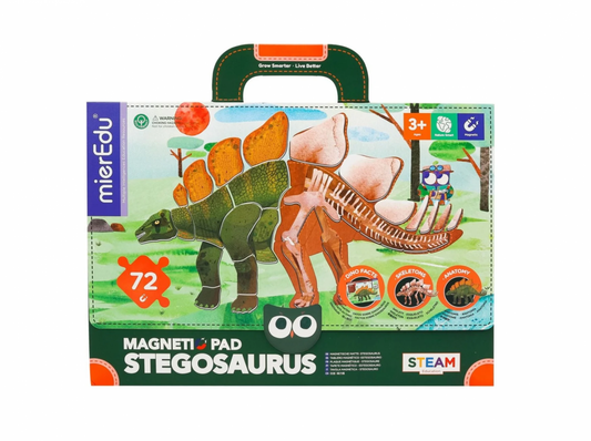 Joc magnetic educativ -Stegosaurus - mierEdu