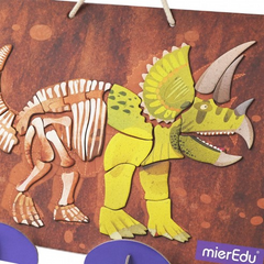 Joc magnetic educativ -Triceraptors - mierEdu