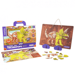 Joc magnetic educativ - Triceraptors - mierEdu - Publisol.ro