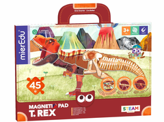 Joc magnetic educativ - Tyrannosaurus Rex - mierEdu
