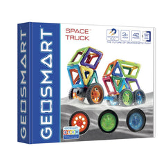 Joc magnetic Geo Smart, Space Truck, Camionul spatial, 42 piese, Smart Games - Publisol.ro