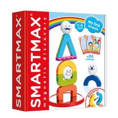 Joc magnetic Smart Max, My First Acrobats, Primii mei acrobati, 10 piese, Smart Games - Publisol.ro