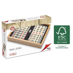 Joc Mah Jong Cayro, cu cutie de lemn, zaruri si 147 de pietre, Cayro - Publisol.ro