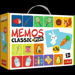 Joc memos classic plus logic, Trefl - Publisol.ro