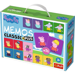 Joc memos classic plus peppa pig, Trefl - Publisol.ro