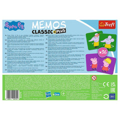Joc memos classic plus peppa pig, Trefl - Publisol.ro
