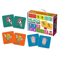 Joc memos classic plus sa ne miscam, Trefl - Publisol.ro