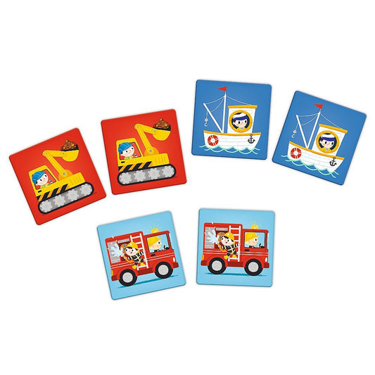 Joc memos maxi vehicule, Trefl - Publisol.ro