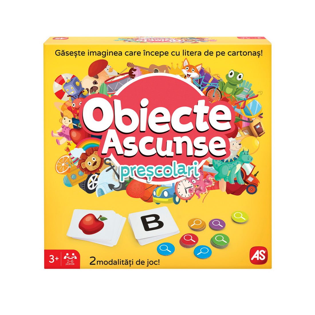 Joc obiecte ascunse prescolari, AS - Publisol.ro