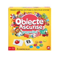 Joc obiecte ascunse prescolari, AS - Publisol.ro