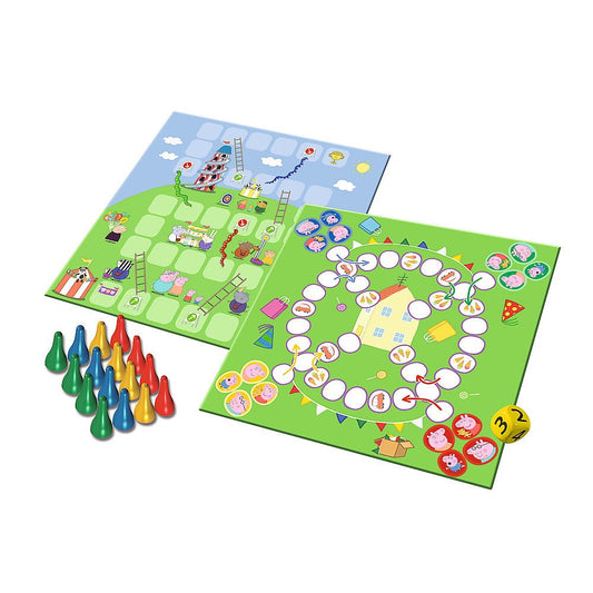 Joc peppa pig 2in1 ludo si serpisori scari, Trefl - Publisol.ro