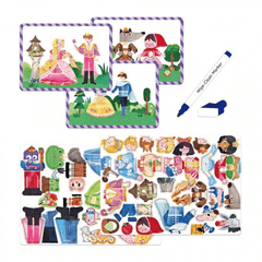 Joc puzzle magnetic de arta si asociere - Povesti - mierEdu - Publisol.ro