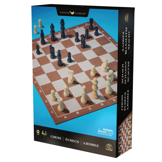 Joc sah cu tabla de lemn, Spin Master - Publisol.ro