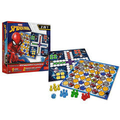 Joc spiderman 2in1 ludo si serpisori scari, Trefl - Publisol.ro