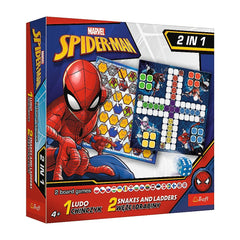 Joc spiderman 2in1 ludo si serpisori scari, Trefl - Publisol.ro