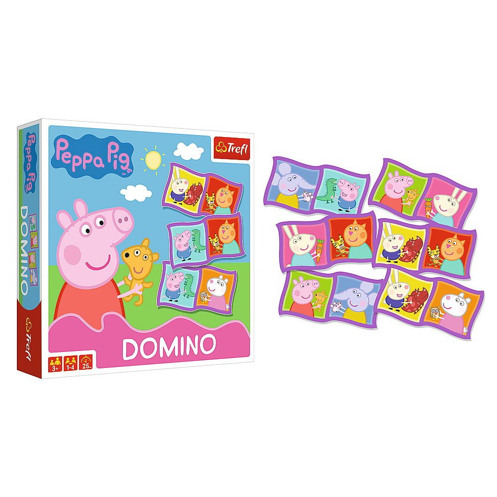 Joc trefl domino peppa pig, Trefl - Publisol.ro