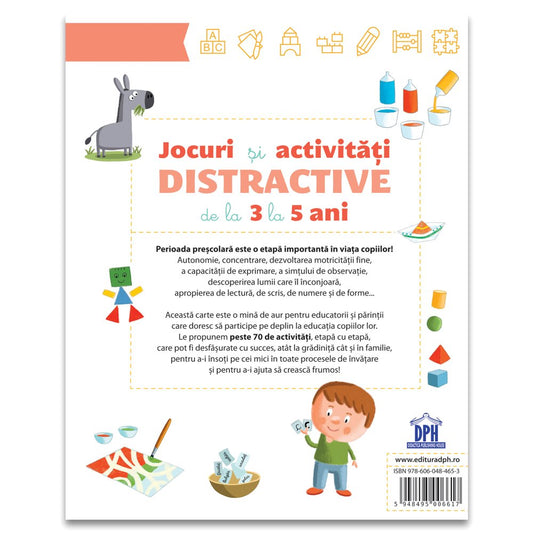 Jocuri și activități distractive de la 3 la 5 ani, de Marie - Françoise Mornet - Publisol.ro