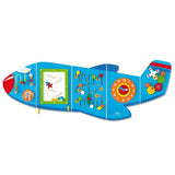 Jucarie de perete multifunctional XXL, Avion, 180 cm, Viga Toys - Publisol.ro