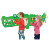 Jucarie de perete multifunctional XXL, Crocodil (187 cm), Viga Toys - Publisol.ro