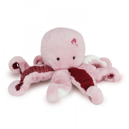 Jucarie moale din plus - Caracatita, 30 cm, roz - Histoire d'Ours - Publisol.ro