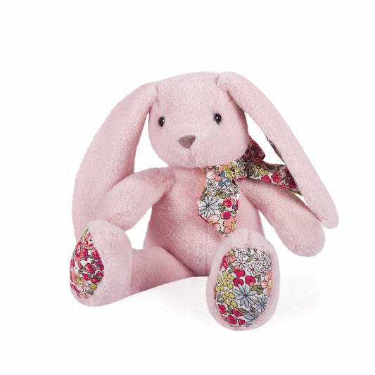 Jucarie moale din plus - Iepuras, 25 cm, roz - Histoire d'Ours - Publisol.ro