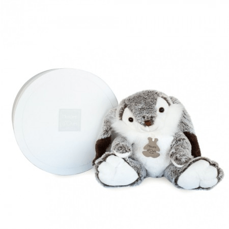 Jucarie moale din plus - Iepurasul Marius, 30 cm, gri - Histoire d'Ours - Publisol.ro