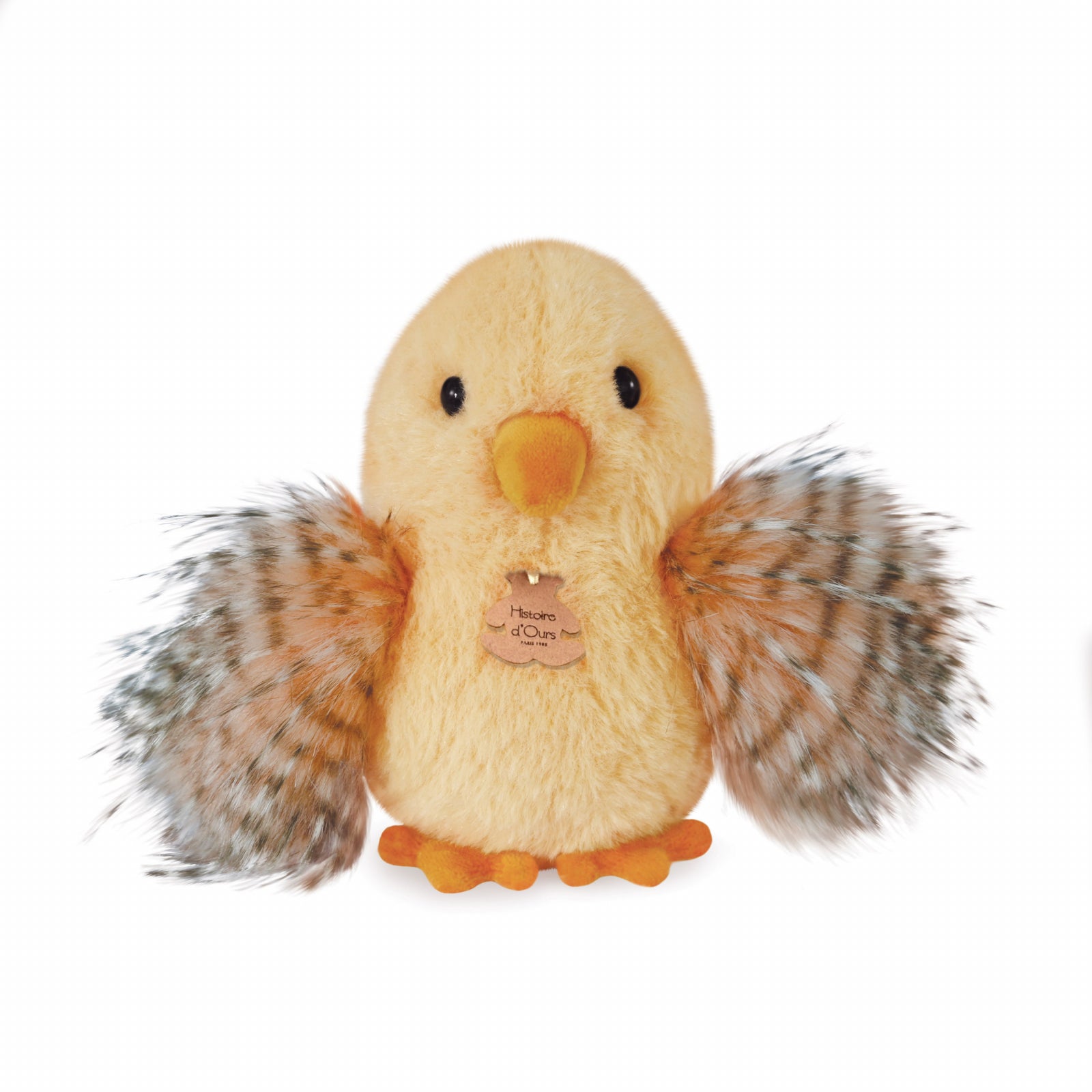 Jucarie moale din plus - pui, 15 cm - Histoire d'Ours - Publisol.ro
