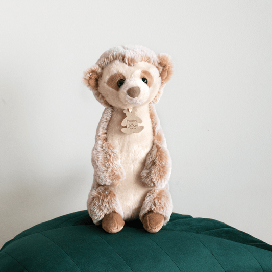 Jucarie moale din plus - Suricata, 25 cm, bej - Histoire d'Ours - Publisol.ro