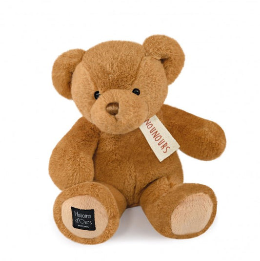 Jucarie moale din plus - Ursulet, 28 cm, maro deschis - Histoire d'Ours - Publisol.ro