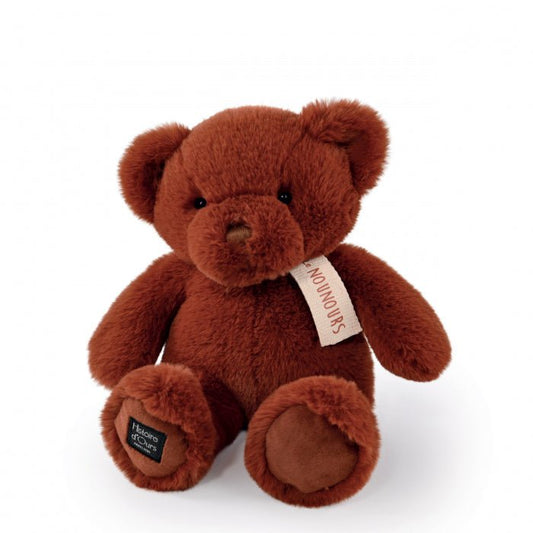 Jucarie moale din plus - Ursulet, 28 cm, maro - Histoire d'Ours - Publisol.ro