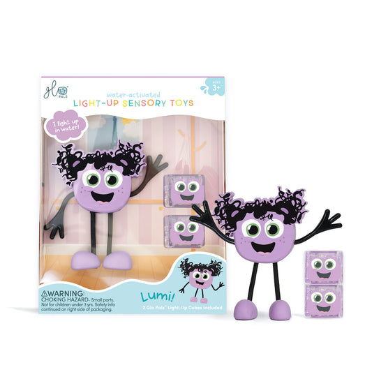 Jucarie senzoriala luminoasa Lumi - Glo Pal, mov - Glo Pals