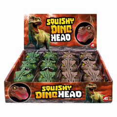 Jucarie squishy head dino, AS - Publisol.ro
