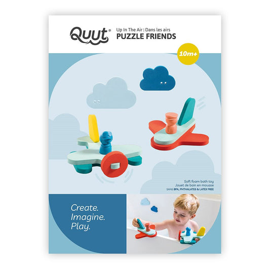 Jucarii de baie din spuma, Up in the air, Quut Toys - Publisol.ro