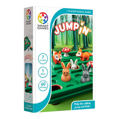 Jump'In, joc de logica cu 60 de provocari, 7+ ani, editie internationala, Smart Games - Publisol.ro