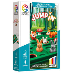 Jump'In, joc de logica cu 60 de provocari, 7+ ani, editie lb. Romana, Smart Games - Publisol.ro