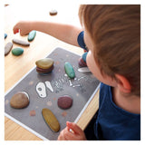 Junior Rainbow Eco - Pebbles, set de activitati cu pietricele, Edx Education - Publisol.ro