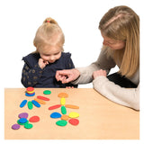 Junior Rainbow Pebbles, set de activitati cu pietricele, Edx Education - Publisol.ro