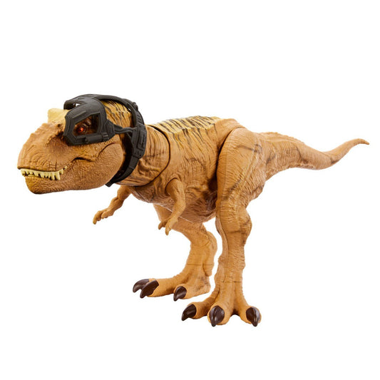 Jurassic world dino trackers hunt 'n chomp dinozaur tyrannosaurus rex , Mattel - Publisol.ro