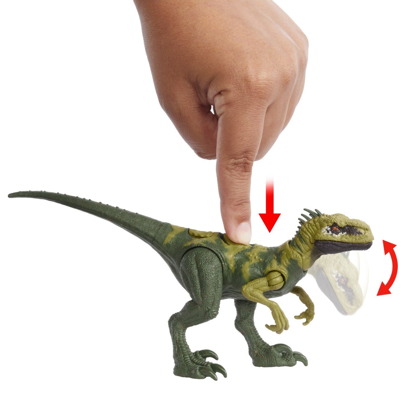 Jurassic world dino trackers strike attack dinozaur atrociraptor, Mattel - Publisol.ro