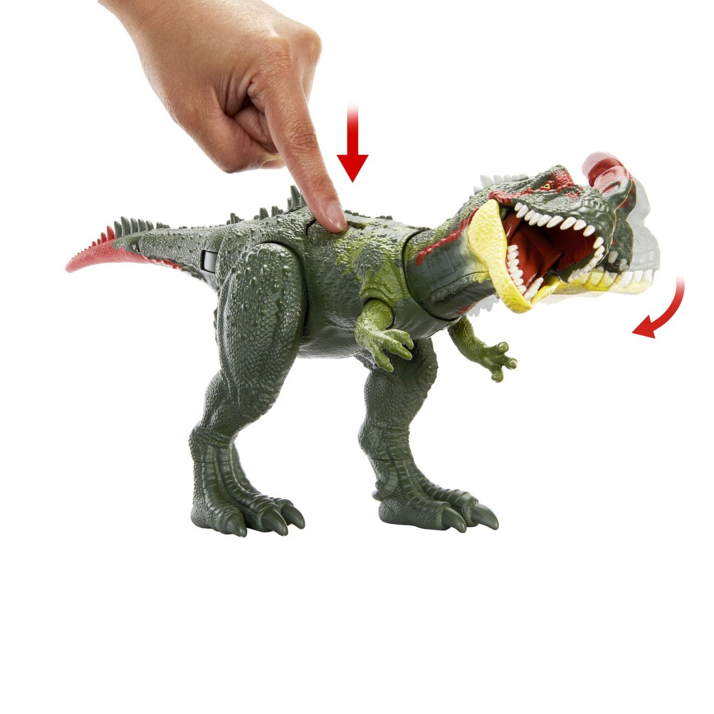 Jurassic world gigantic trackers dinozaur sinotyrannus, Mattel - Publisol.ro