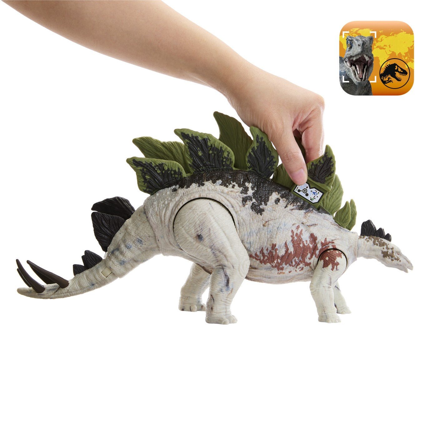 Jurassic world gigantic trackers dinozaur stegosaurus - Publisol.ro