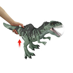 Jurassic world strike n roar dinozaur giganotosaurus, Mattel - Publisol.ro