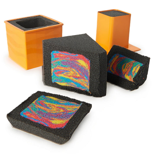 Kinetic sand set de joaca sandisfactory, Spin Master - Publisol.ro
