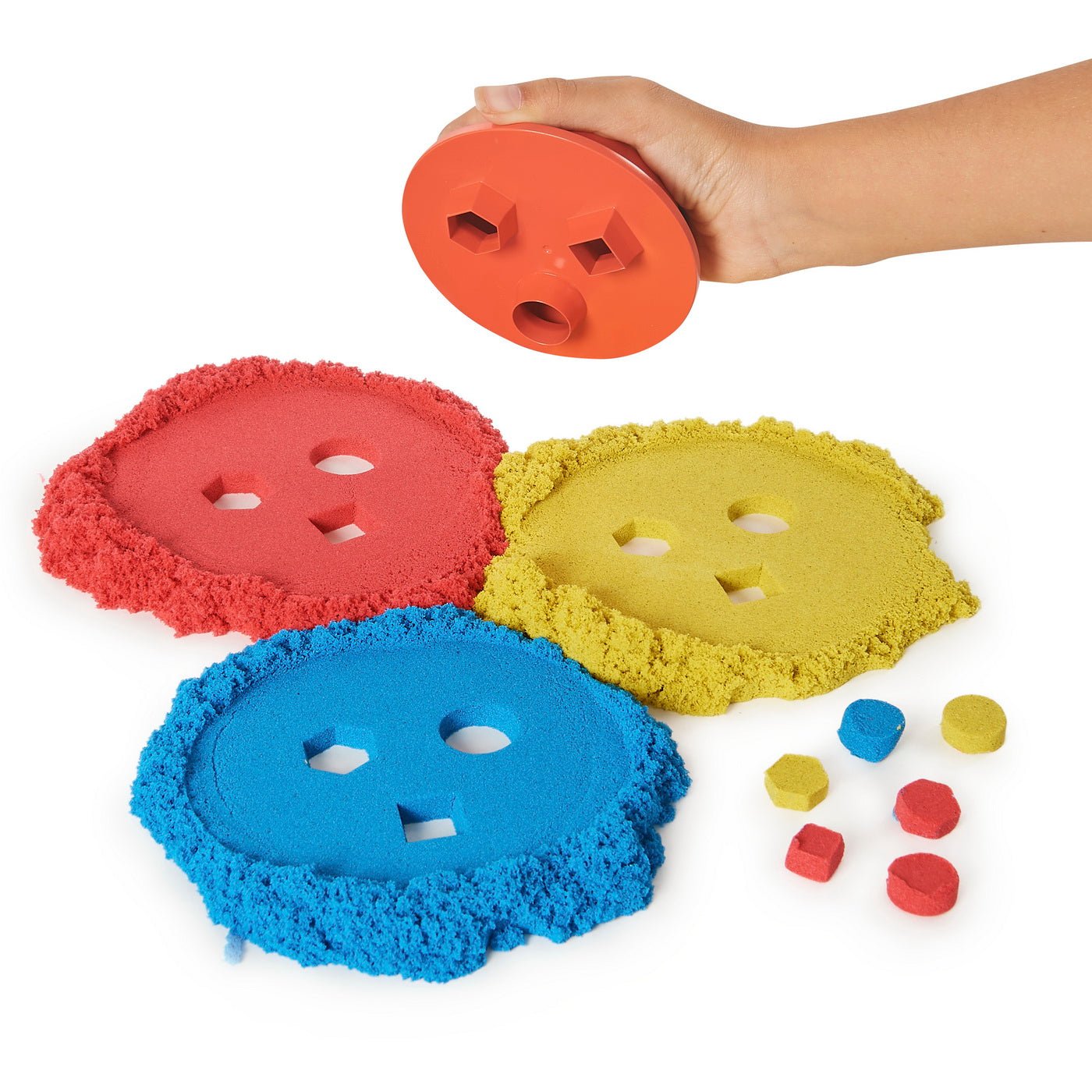 Kinetic sand set de joaca sandisfactory, Spin Master - Publisol.ro